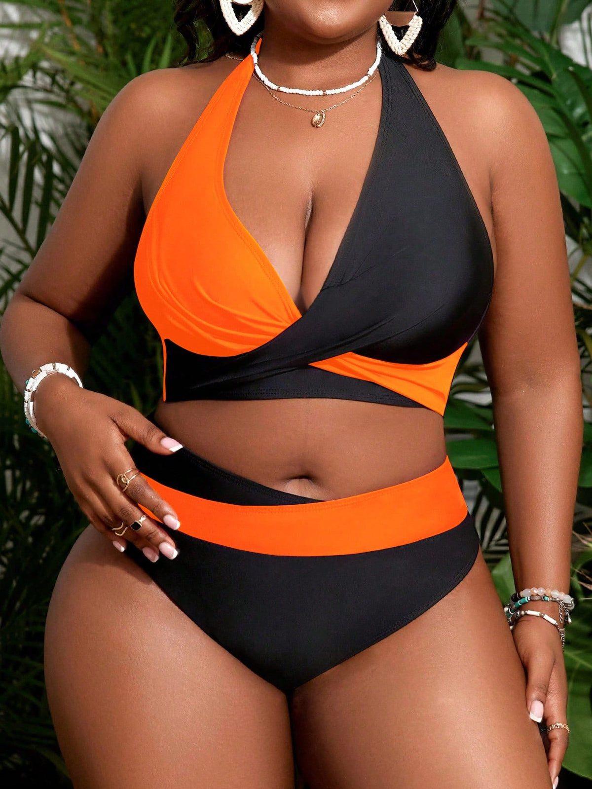 GLOZIFY SWIM CURVE MAIÔ RENDA AMARRAÇÃO COSTAS TAMANHO GRANDE